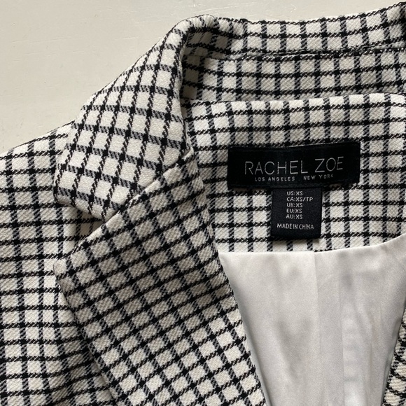Rachel Zoe black and white blazer - Picture 3 of 3